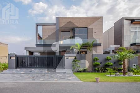 One Kanal Brand New Luxury Ultra-Modern Design Most Beautiful Bungalow For Sale At Hot Location Of Dha Lahore Near To Park &Amp; Commercial Market