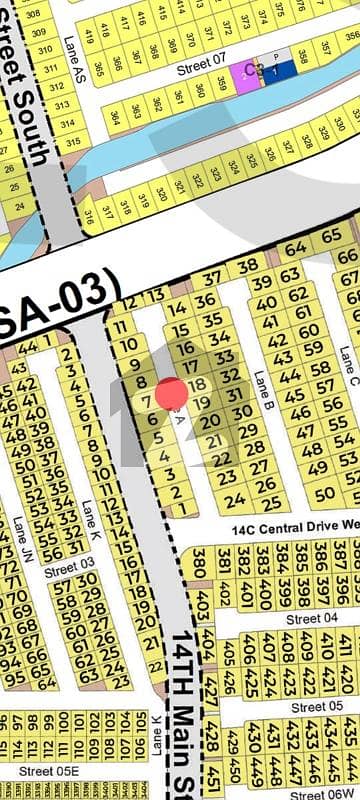 DCK SECTOR 14C 500 YARD'S