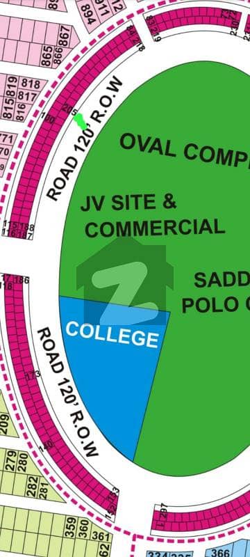 Ready to transfer 4 Marla Commercial Plot for Sale Prime Location, Oval Complex Inner Circle, DHA Phase 9 Prism Lahore