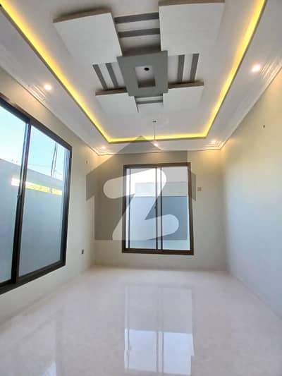 Brand New 4 Bed D/D 300 Sq. Yd. 2nd Floor West Open House For Rent At Kaneez Fatima Zainab Super Market Sector 15A Scheme 33 Near By Karachi University Society