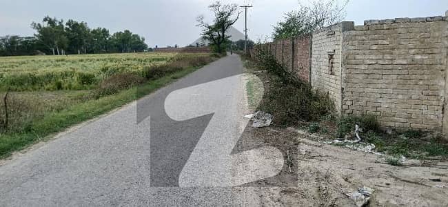 Prime location Carpeted road 435ft front  Direct approach Near Main Barki Road With complete boundary wall