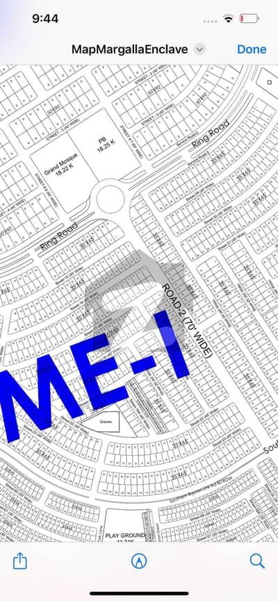 مارگلہ انکلیو مارگلہ ایونیو,اسلام آباد میں 10 مرلہ رہائشی پلاٹ 3.0 کروڑ میں برائے فروخت۔