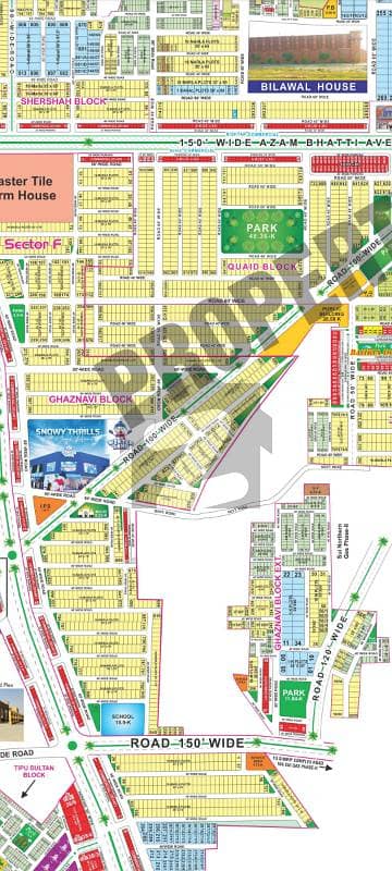 5 Marla On Ground Possession Plot Available For Sale in Ghaznavi Extension Bahria Town Lahore