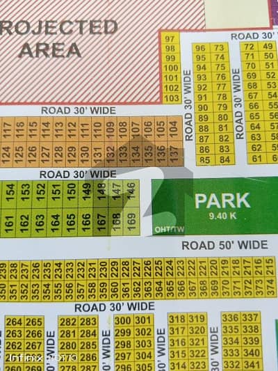 DHA Rahbar Sector-2 Block P Best Option Available Here In This Block Away From Drain Its Under Ground Wiring Area Plot With All Dues Clear And Possession Plot