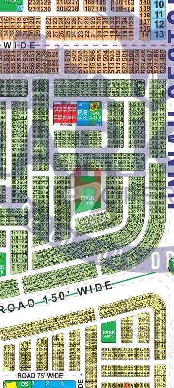 Lda City H Block 10 Marla plot available for sale Ideal Location back of Pine Avenue
