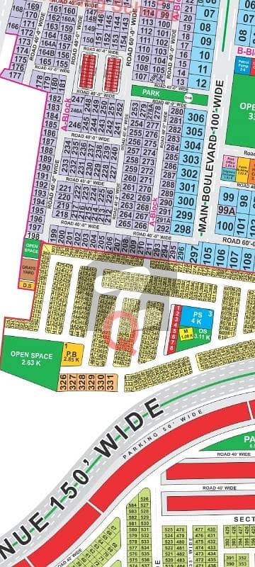 Facing Etihad Town phase 3 Direct access From Pine Avenue and 300'Feet Road 5 Marla plot for sale in Q Block Lda City Facing Etihad Town phase 3 Direct access From Pine Avenue and 300'Feet Road 5 Marla plot for sale in Q Block Lda City