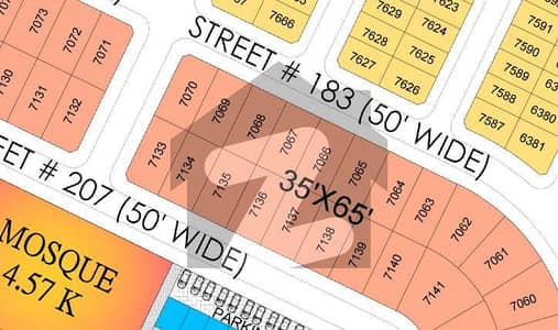 10 marla Plot in Downtown Sector A