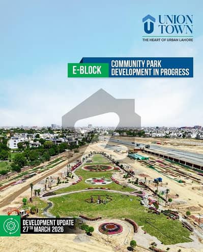 3 Marla Residential On Ground Plot Available On 2 Year Easy Installment Plan in Union Town Main Pine Avenue Road Lahore