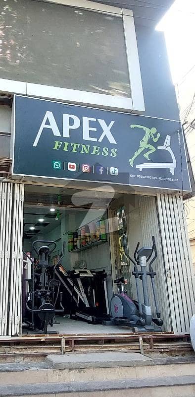 Luxurious Shop Available For Rent On Main Rashid Minhas Road