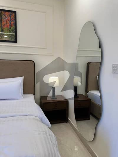 1035 Sq. Yrds Beautifully Maintained Two Bedroom (TV-Lounge) Appartment, Available For Rent, In Block-C, TopCity-1, ISlamabad.