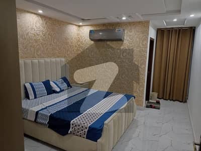 ONE Bad Luxury Fully Furnished Apartment Available For Rent In Iqbal Block Bahria Town Lahore