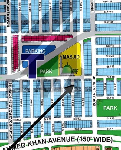 ڈی ایچ اے فیز 1 ۔ سیکٹر ٹی ڈی ایچ اے فیز 1,ڈی ایچ اے ڈیفینس,ملتان میں 5 مرلہ رہائشی پلاٹ 20.0 لاکھ میں برائے فروخت۔