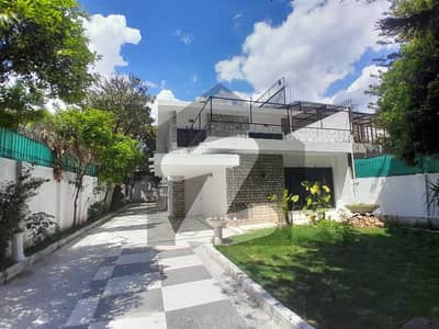 Like Brand New 3 Bedrooms House With Green Lawn For Rent In F-7 Islamabad