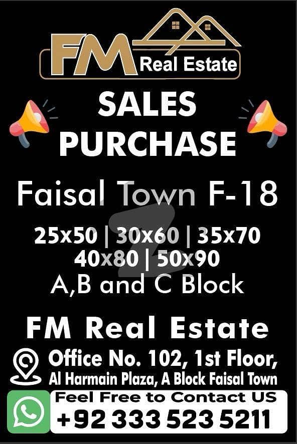 Pair plot sale in faisal town block C Pair plot sale in faisal town block C