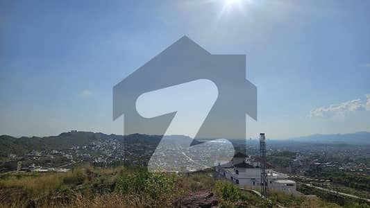 20Marla Highted Plot Very Beautiful View Of All Islamabad City With Marghala Hills And Kashmir Hills View. . . 2 Side Open And Clear View