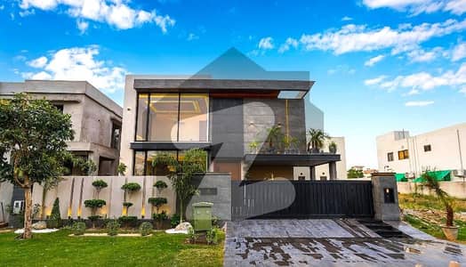 1 Kanal Lash Green Lawn + 1 Kanal Brand New Luxury Ultra-Modern Design Most Beautiful Full Basement Fully Furnished Swimming Pool Bungalow For Rent At Prime Location Of DHA Lahore Near To Park Masjid & Commercial Market.