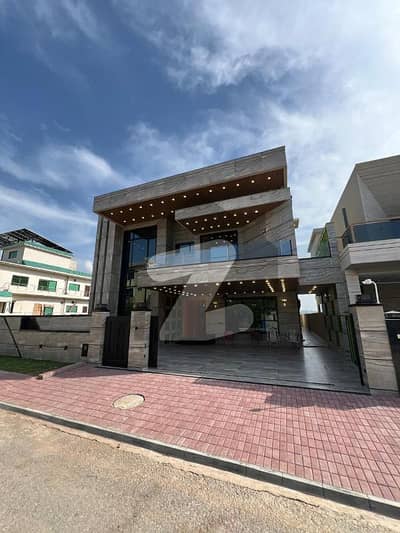 Ultra Luxury 1 Kanal Designer House | Brand New | Elevator, Solar & Swimming Pool | Bahria Phase 5
