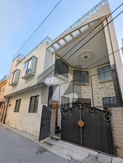 7.5 Marla 2 Story House With Excellent Design And Marble Stone Finish Throughout The House