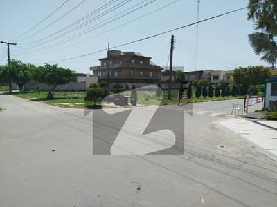On 150'Wide Road Corner Semi Commercial Plot In Valencia Town