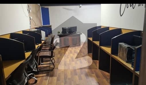 Fully Furnished Office  Best option for low budget clients  1st floor  3 reserve parking