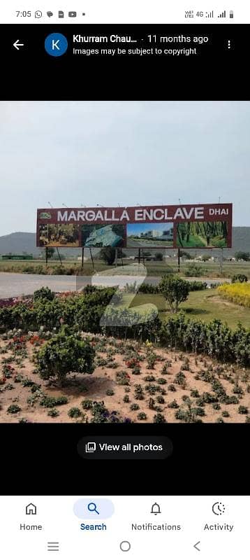 ME-1 Street 23 & 24 M-2  Margalla Enclave Islamabad