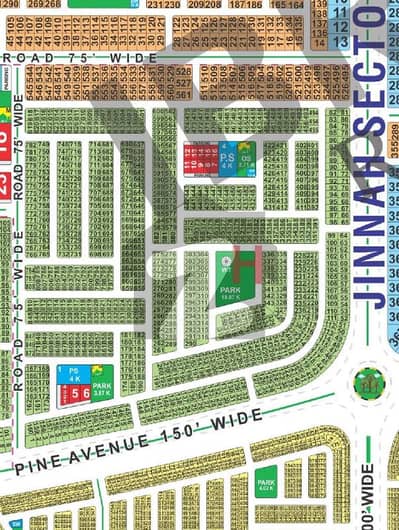 Carpet Road, On Ground 10 Marla Possession Plot Access to Chenab 200ft Road, Jinnah Sector, LDA City