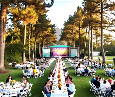 Big Restaurant Space available for Rent 10 to 30 Kanal Area 5000 People Dianing Space for Rent