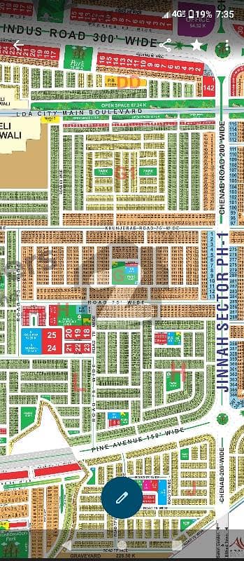 ایل ڈی اے سٹی فیز 1 ایل ڈی اے سٹی,ایل ڈی اے روڈ,لاہور میں 1 کنال رہائشی پلاٹ 1.2 کروڑ میں برائے فروخت۔