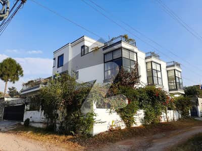 With Solar System Luxury 18 Marla Corner House for Sale in Bani Gala, Islamabad Near Imran Khan Chowk