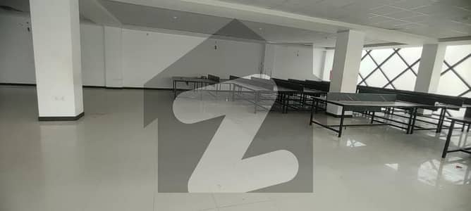 Brand New Building Good Location with Big Parking Ground Floor 3,200 Sqft available for rent Best for Clinic,Labs etc in g-8 markaz