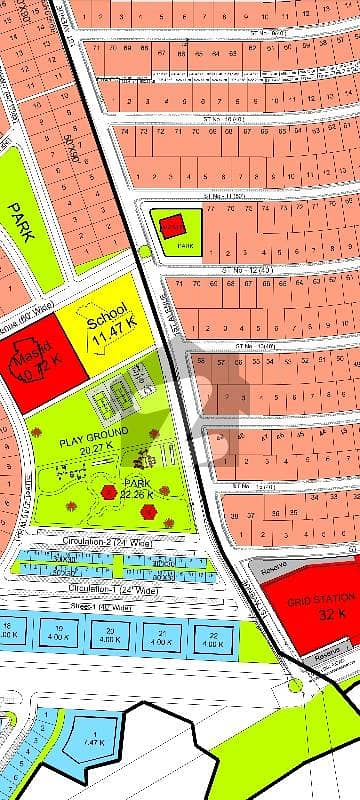 Residential plot Available for sale in DHA phase 4 Sector C