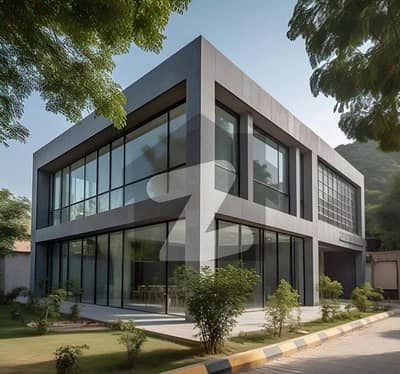 I-8 6,000 Sqft Independent Brand New Building with Extra Land, Big Parking available for Rent