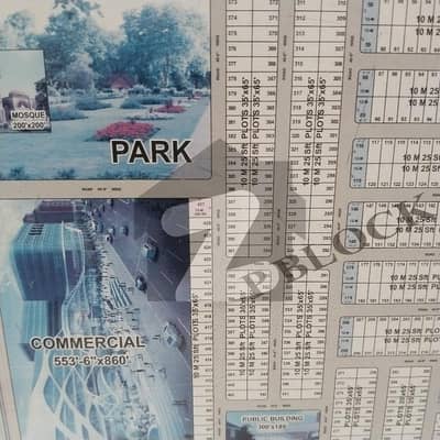 P Block 10 Marla plot For sale