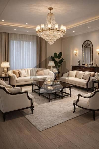 4200 Square Feet 5 Beds Corner Apartment For Rent In Immaculate Condition With Maid Room In A Secure Gated Society Called Navy Housing Scheme Located Next To Karsaz And Sharah-E-Faisal
