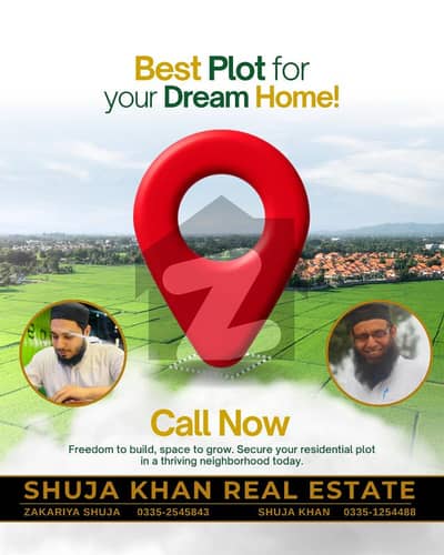 400 Sqyd Residential Plot for Sale | KDA Leased | All Utilities Available | Shuja Khan Real Estate