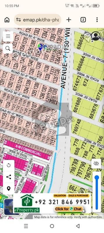 DHA PHASE 6, Block D, 2 Kanal Plot for Sale