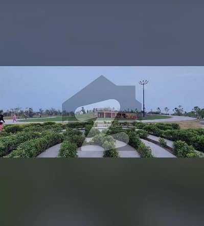 10 Marla Plot for Sale in Pearl Residencia Prime Location Facing Theme Park | 40 ft Road | Near M4 Motorway