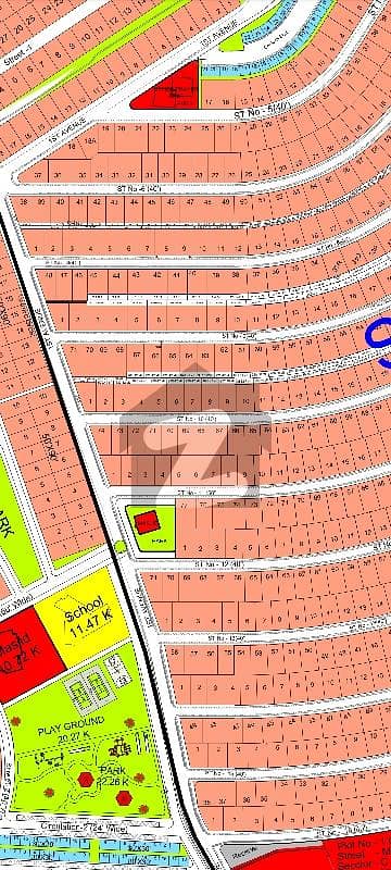 ڈی ایچ اے فیز 4 - سیکٹر سی ڈی ایچ اے ڈیفینس فیز 4,ڈی ایچ اے ڈیفینس,اسلام آباد میں 1 کنال رہائشی پلاٹ 2.6 کروڑ میں برائے فروخت۔