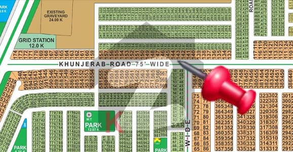 1 Kanal on Khunjrab Road Block G1 Available for sell & Best Investment Opportunity, LDA CITY Lahore