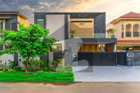 1 Kanal Most Beautiful Modern Design Bungalow With Basement For Sale At Prime Location Of DHA Phase 6 Lahore Near To Park Near To Raya