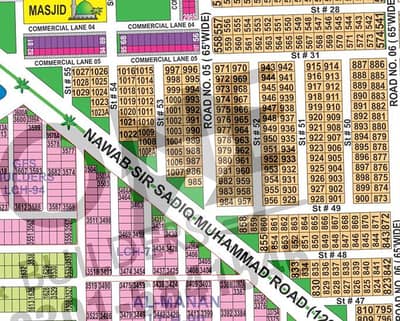 Spacious 1 Kanal Plot CORNER EXTRA LAND 120,65 FT ROAD Build Your Luxurious Lifestyle Plot Sector H in DHA MULTAN PHASE- 1