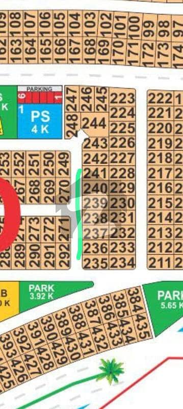 On-Ground 1 Kanal Possession Plot for Sale in D Block LDA City Lahore