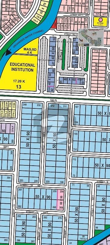 ایم پی سی ایچ ایس - بلاک ای ایم پی سی ایچ ایس ۔ ملٹی گارڈنز,بی ۔ 17,اسلام آباد میں 1 کنال رہائشی پلاٹ 2.25 کروڑ میں برائے فروخت۔