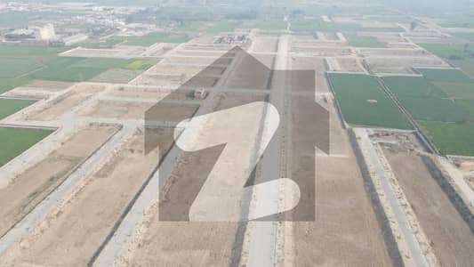 5 marla on ground possession plot for sale zaitoon city canal bank road lahore