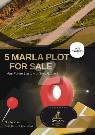 5 Marla Plot for Sale in DHA, Phase 7, Sector Lilly C 5 Marla Plot for Sale in DHA, Phase 7, Sector Lilly C