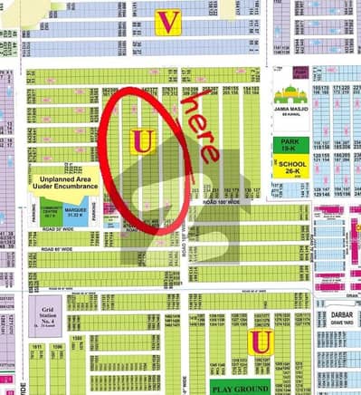 1 Kanal Prime Builder Location Plot For Construction Dream Home In Dha Phase 7