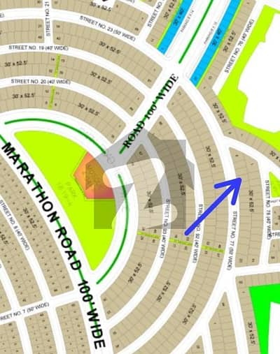 بلیو ورلڈ سٹی چکری روڈ,راولپنڈی میں 7 مرلہ رہائشی پلاٹ 19.0 لاکھ میں برائے فروخت۔