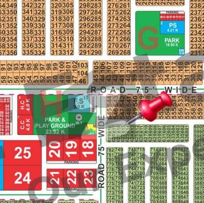 H Block 10 Marla Hot Location Plot For Sale Possession Available Ready To Contractions Near Park And Commercial Hub Direct Access To Main Boulevard Road