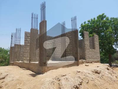 2 Side Corner Commercial Plot West Open | Plinth Installed | Al Noor Society