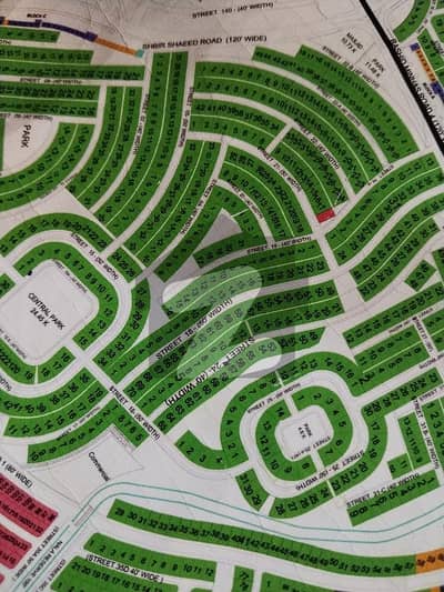 DHA Phase6 Rawalpindi Sector B3  50ft road  top of line plot